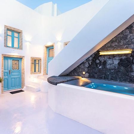 Вилла Kalamia Cave House Пиргос Экстерьер фото